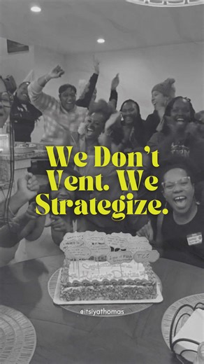This not a group chat. It’s a boardroom. 💼👑 We laugh loud and brunch cute but don’t get it twisted. Ideas get pitched 💡 Goals get audited 📊 Excuses get eliminated 🚫 These are women who build 🏗️ Women who execute 📌 Women who’ll look at you and say, “Okay… so what’s the plan?” 👀📝 We celebrate wins 🎉 We pray 🙏🏽 Then prepare 📚 We don’t just vent 🗣️ We pivot 🔄 Find women who clap for you 👏🏽 Then hand you the blueprint 📐 That’s different. That’s power. ⚡ And that’s your sign. Thanks 