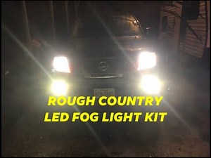 Illuminate Your Path With Rough Country's Led Fog Light Kit For Nissan Frontier!
