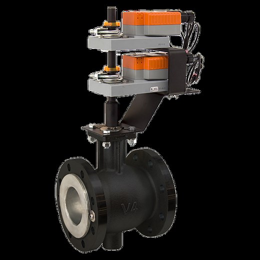 High Performance Segmented Ball Valve with Belimo Actuator - VSI