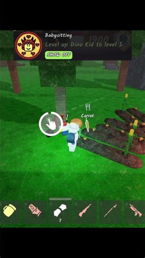 Unlocking Both Dino Update Badges! 🦖😻 #roblox #99nightintheforest