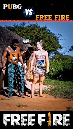Free Fire vs Pubg 😱#frerfire#freefirevspubg #comparison #trending #shortsviral