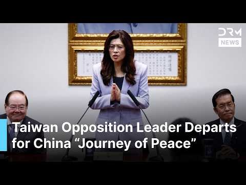 FULL PRESSER: Taiwan Opposition Leader Cheng Li-wun Departs for China “Journey of Peace” | AC1B