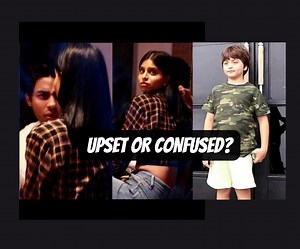 Is Aryan Khan upset? Shah Rukh Khan’s kids Aryan, Suhana and AbRam’s relation with paparazzi. Shah Rukh Khan’s stardom is not only limited to India but is known across the world due to his acting. His three kids often make headlines with their appearances and we have this latest video of siblings Aryan and Suhana along with a throwback video of Shah Rukh Khan’s youngest son reacting to paparazzi following him. | PinkVilla