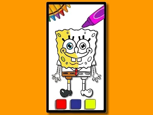 Play SpongeBob Coloring Adventure | Free Online  Games. KidzSearch.com