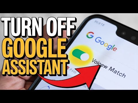 How to Turn Off Google Assistant Voice Match – Device Settings