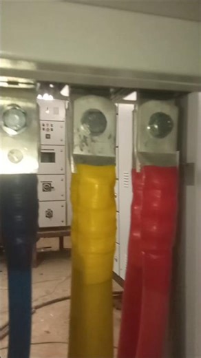 Cable Connection | 3 Phase Breaker Connection #shorts #cable #electric