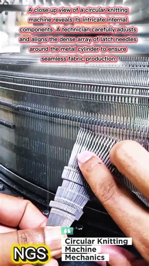 Circular Knitting Machine Mechanics