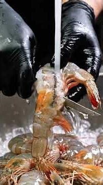 Shrimp Processing Factory | From Fresh Catch to Clean Ready Seafood#ShrimpProcessing#PrawnFactory