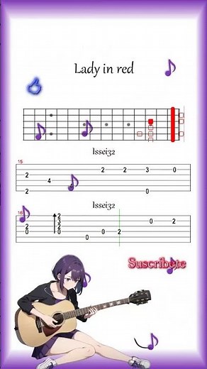 lady in red chris de burgh Fingerstyle Parte 1