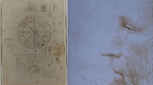 Video. US capital hosts 12 'beautiful, glowing' Leonardo da Vinci sketches
