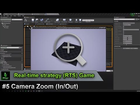 Unreal Engine | Real-time strategy (RTS) Game - #5 Camera Zoom (In/Out)