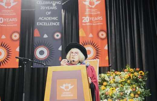 ⁠SA’s Legendary Poet Antjie Krog Granted Honorary Doctoral Degree