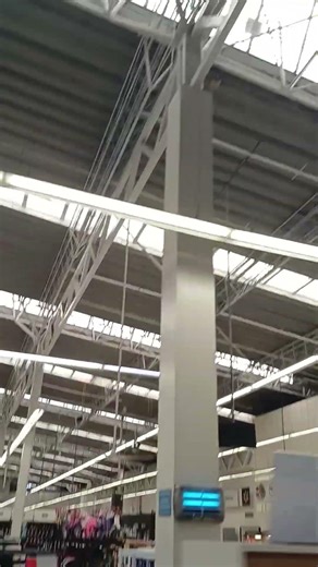 White industrial Ceiling Fans in Walmart