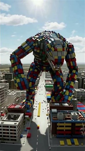 This LEGO City Came Alive 😳