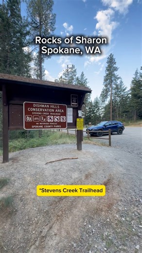Spokane Hikes pt. 1 - Rocks of Sharon. The name's origin lies with a former stop on the electric railroad that ran between Spokane and Pullman, Washington. This stop was located at the site of a store called "Sharon" situated south of Tower Mountain (also known as Krell Hill). Spokane residents would take the train to this stop and then hike up into the rocks for weekend picnics and day trips. Although the railroad and the store are long gone, the name "Sharon" stuck, referring to the rocks that