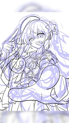 【15秒イラストメイキング】「おまえら見てろよ！！」