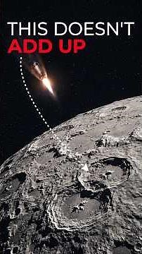 China Said This Rocket Burned Up. It Just Hit the Moon. 🤯 #moon #space #mystery