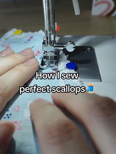 How to Sew Perfect Scalloped Edges Easily