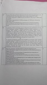 15\begin{tabular}{l}Prepare Bank Reconciliation Statement from... | Filo