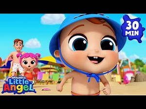 Beach Song | ¡Bebé Juan En La Playa Hay Que Cuidarnos! | Canciones para aprender Inglés🎵