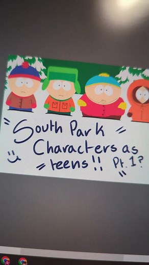 South Park Characters as Teens Fanart