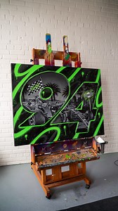 I turned my artwork into clothing for the Las Vegas Grand Prix with @gosunoco 👀🏎️💚 | Ben Labuzzetta