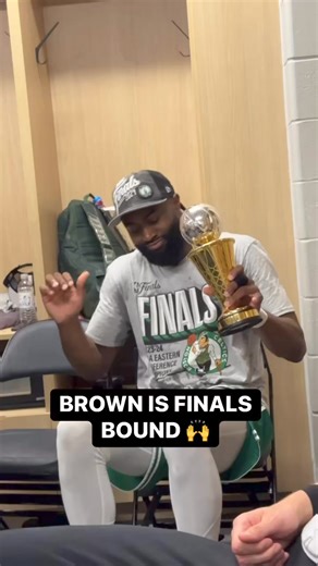 That moment when you realize you’re the ECF MVP headed to the #NBAFinals presented by YouTube TV 😆🏆 | NBA