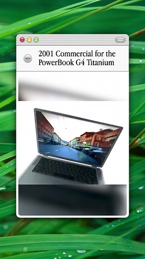 The all power (hungry) PowerBook G4 #mactimemachine #jeffgoldblum #powerbook #macbook #history #apple #mac #90s #techtok #fyp #foryou #trending