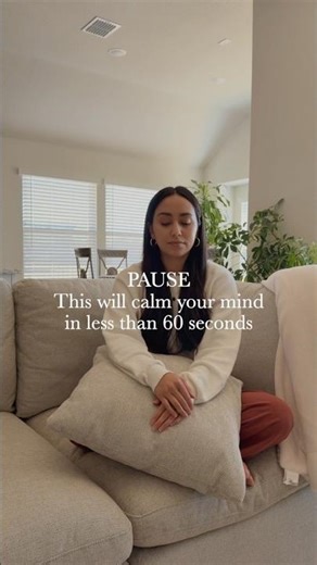 One technique to reset your entire nervous system #stress #mentalhealth #grounding