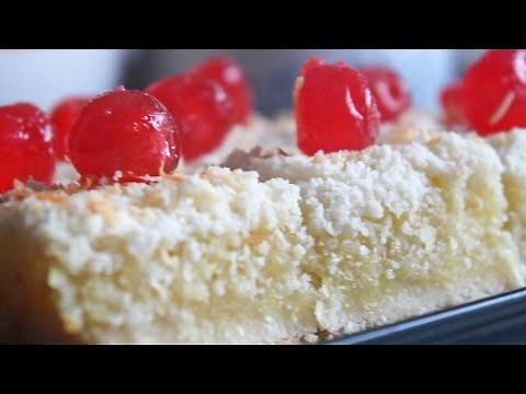 Pineapple squares/How to make pineapple squares/Easy Pineapple dessert