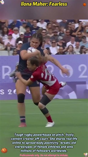 Nobody plays rugby better than iconic Ilona Maher 🔥#usarugby #rugbyhighlight #femaleathlete #sports