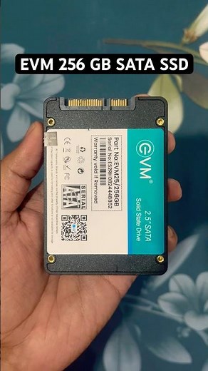 EVM 256 GB SATA SSD 🔥 SSD For Desktop PC 👍🏻