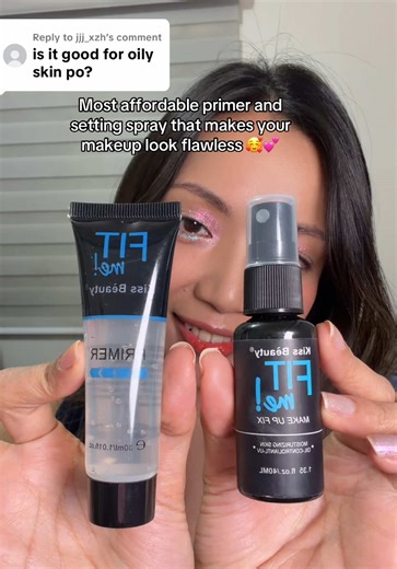 Flawless Makeup with Fit Me Primer and Setting Spray