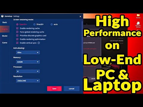Gameloop best settings for low end pc | Gameloop Lag Fix | Gameloop 4 Settings For Smooth Run & FPS