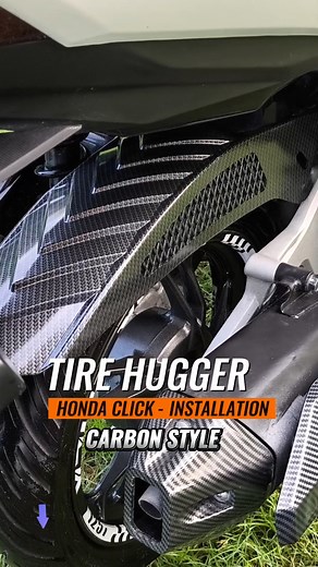 Enhance Your Honda Click with a Stylish OEM Tire Hugger | Tips & Maintenance