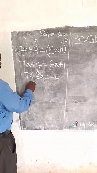 Solve Linear Equations with Power and Bases Explained
