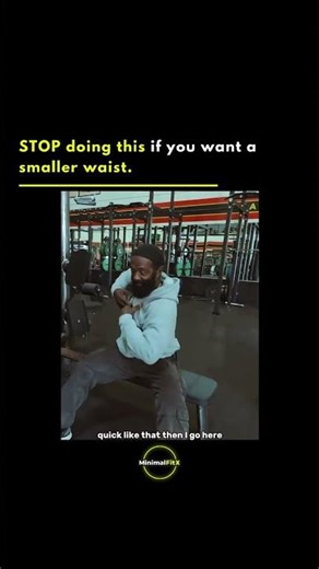 STOP Doing This If You Want a Smaller Waist.