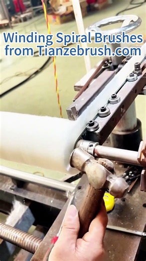 Winding Spiral Strip Roller Brush: Everything you need to know for brush roll. #industrialbrush