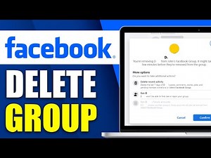 How To Easily Delete A Facebook Group (2025 Guide)