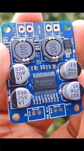 Tpa 3118 60 watt mono board #amplifier #shorts #diy