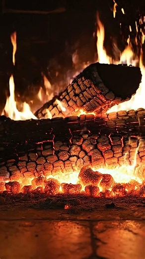 🔥 Fireplace to Fall Asleep | Relaxing Fire Sounds 😴