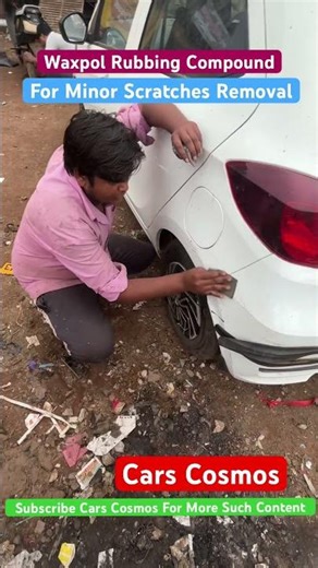 Waxpol Rubbing Compound | Use For Scratch Removing