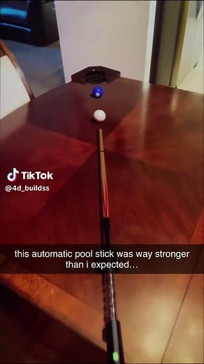 Building a Pool Stick: A Bad Idea? #4d_buildss