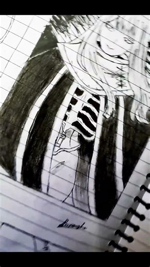 Marine kitagawa in haniel cosplay drawing #dressupdarling #shorts