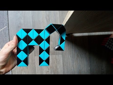 Magic Snake 48 or Rubik's twist 48 - How to make an elephant