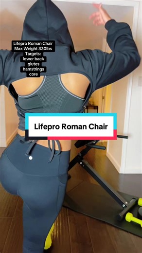 Over 40 Club roll call 📣 Back tight? Core weak? Glutes on vacation? This Lifepro Roman chair is my go-to for lower back strength, core workouts, and glute training - all from my home gym. No crowds. No excuses. Just strong, supported, and consistent. ✨ Work smarter. Train at home. 💪🏾🏡 #romanchair #over40fitness #homegymequipment #workoutfromhome #homegymlife Lifepro Roman chair Lifepro adjustable Roman chair Roman chair results Roman chair glute workouts Roman chair exercises Roman chair at 