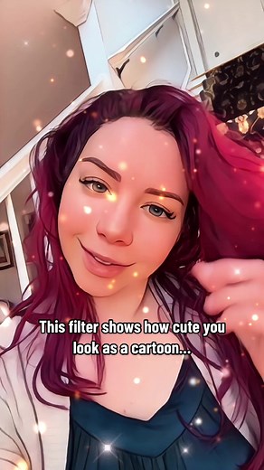 …but the first part is kind of terrifying… 👀 #cartoonfilter #reveal