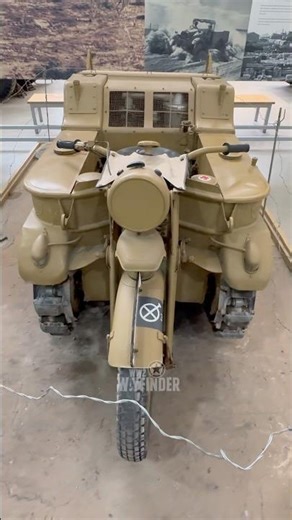 The Sd.Kfz. 2/2 Kettenkrad #ww2 #militaryvehicles #tankmuseum