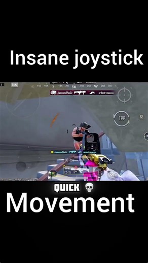 Fast joystick Movement 🥶 #bgmi #pubgmobile #pubg #shortvideo #clutch