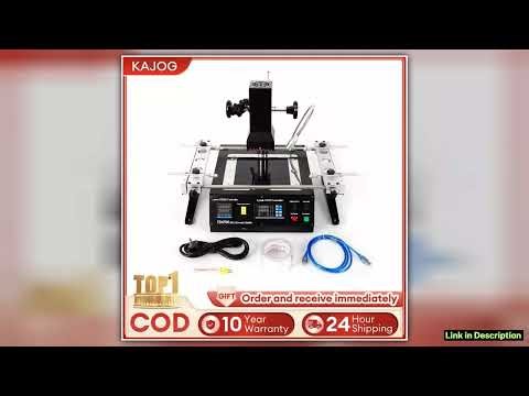 IR6500 BGA Rework Station Infrared Solder Welder System with Closedloop Temperature Control wUSB Ca